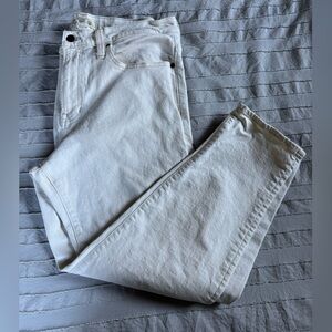 Madewell Men's Slim White Jeans